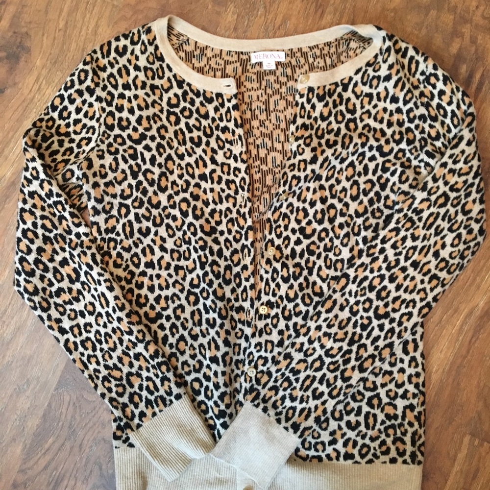 Leopard Cardigan
